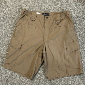 LAPG Tan Tactical Cargo Shorts Men's 36 EUC